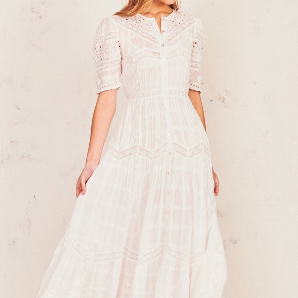 Loveshackfancy Rosita maxi dress, size 2 BNWT